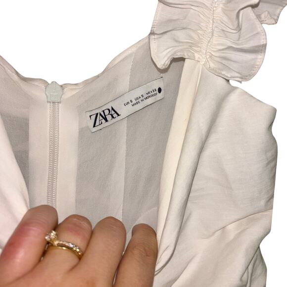 Zara ruched mini dress - Picture 4 of 6